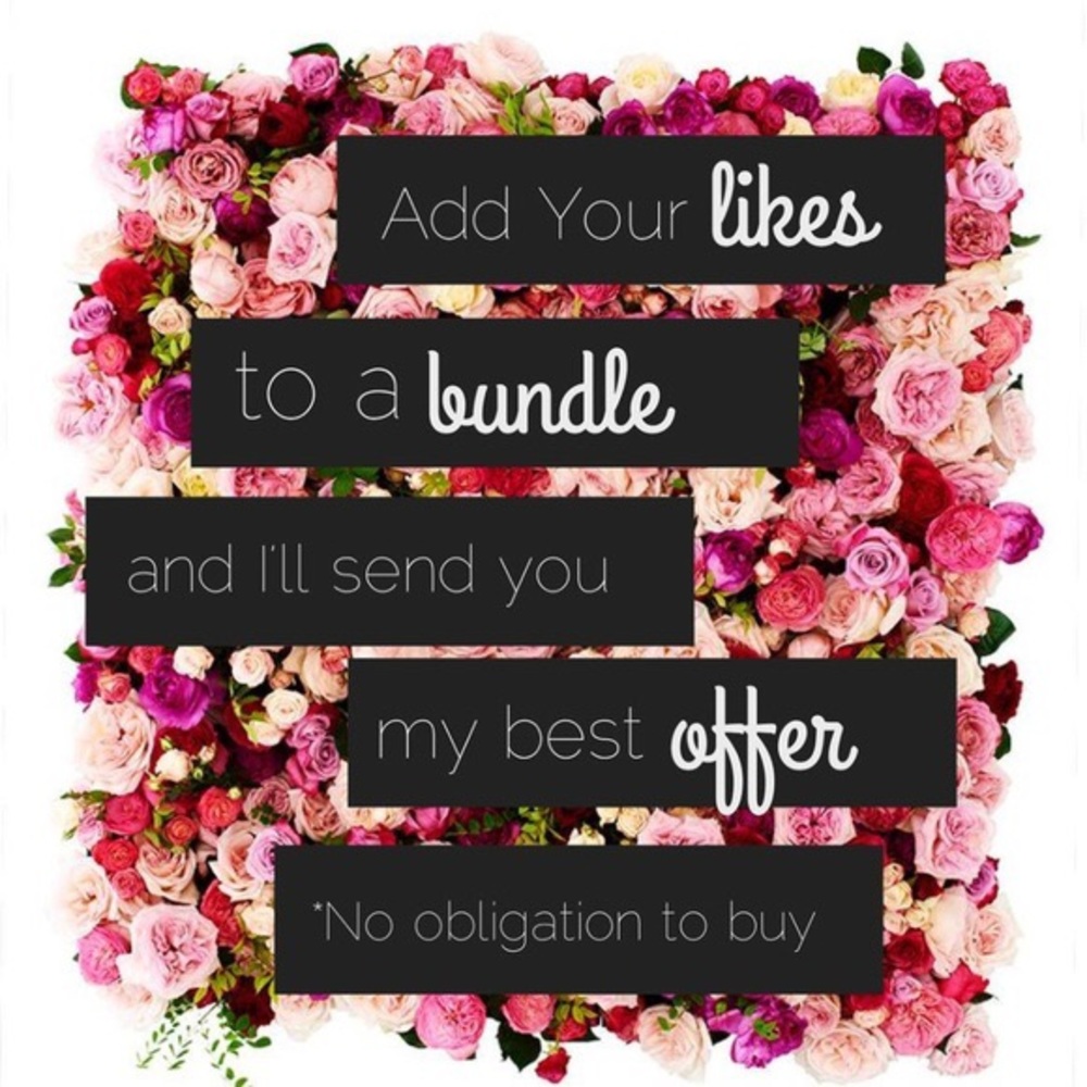 Add Your Likes To A Bundle! I’ll Send An Offer! - image 1